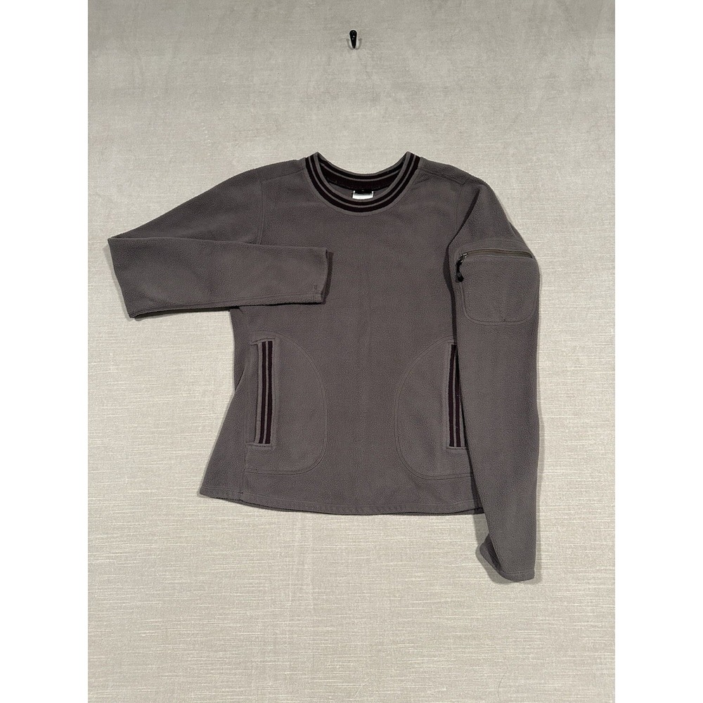 Patagonia Womens Fleece Sweatshirt Pullover Grey Purple Xtra Small XS 20880